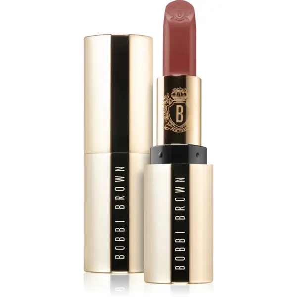Bobbi Brown Luxe Lipstick ruj de lux cu efect de hidratare culoare Burnt Rose 3.8 g