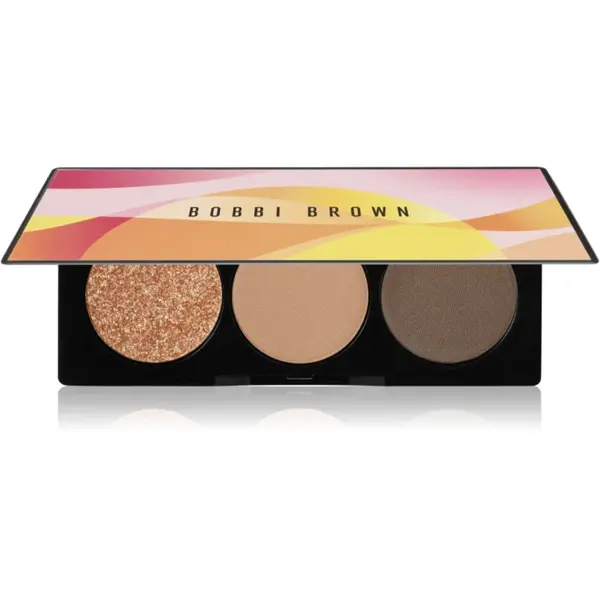 Bobbi Brown Sunkissed Glow The Essential Eyeshadow Trio paletă cu farduri de ochi culoare Golden Hour 4.4 g