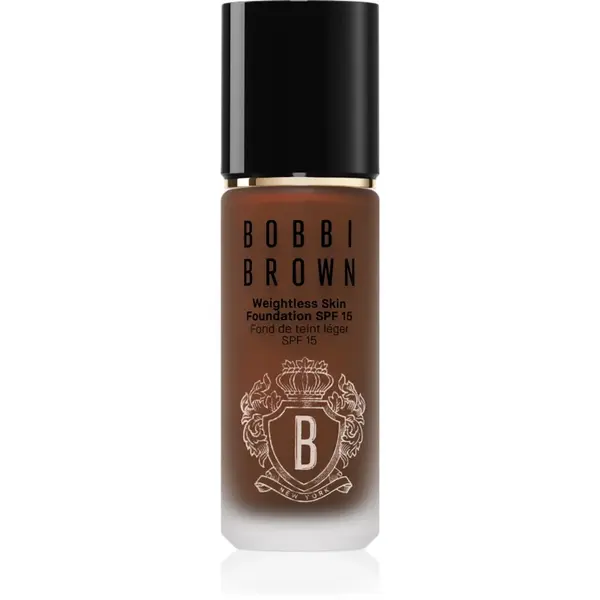 Bobbi Brown Weightless Skin Foundation SPF 15 machiaj persistent cu efect de hidratare culoare Espresso 30 ml