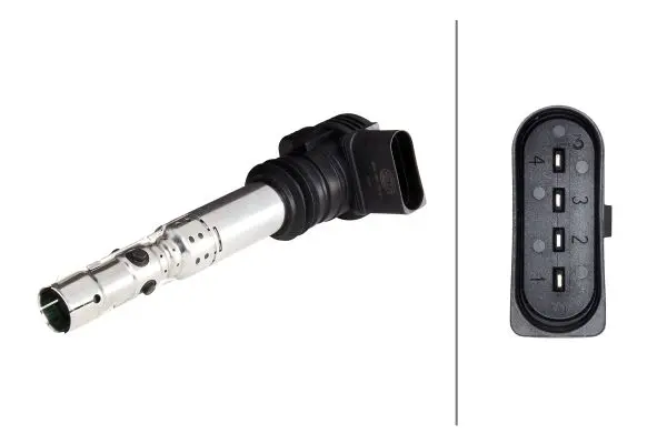 Bobina inductie potrivit AUDI A3, A4 B5, A4 B6, A4 B7, A6 C5, ALLROAD C5, TT; SEAT EXEO, EXEO ST, IBIZA III, LEON, TOLEDO II; SKODA OCTAVIA I, SUPERB I; VW BORA, BORA I, GOLF IV 1.6-2.7 01.95-12.10
