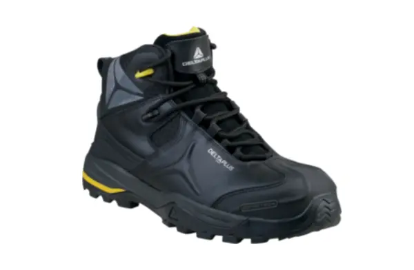 Bocanci cu bombeu si lamela impermeabili, de protectie, TW402 S3 SRC, Delta Plus, culoarea negru 39, NEGRU