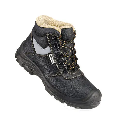 Bocanci de protectie cu bombeu compozit si lamela, New Ruian S3 CI SRC, culoarea negru 36, NEGRU