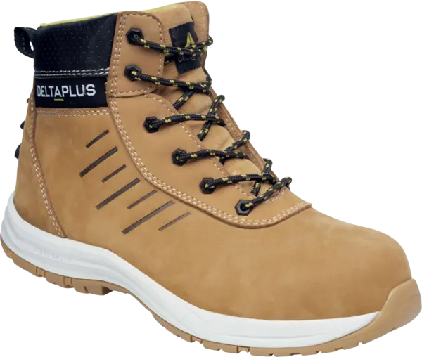 Bocanci de protectie cu bombeu si lamela antiperforatie, Delta Plus SAGA2 S3S SR 39, BEJ