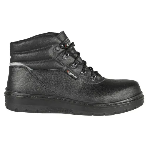 Bocanci de protectie S2 cu bombeu compozit si lamela, Asphalt P HRO, culoarea negru 39, NEGRU