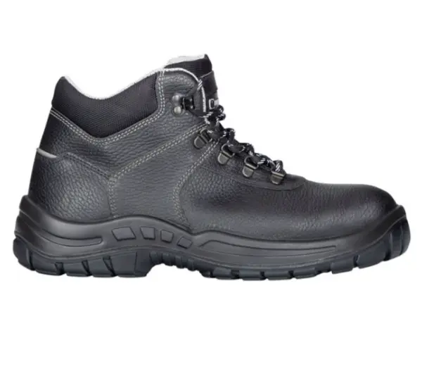 Bocanci protectie cu bombeu metalic si lamela, Ardon PROTECTOR S3, culoarea negru 49, NEGRU