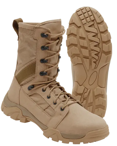 Bocanci tactici inalti Brandit Defense 9 inch Desert - 44