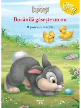 Bocanila gaseste un ou. O poveste cu activitati. Iepurasi/***