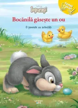 Bocanila gaseste un ou. O poveste cu activitati. Iepurasi/***