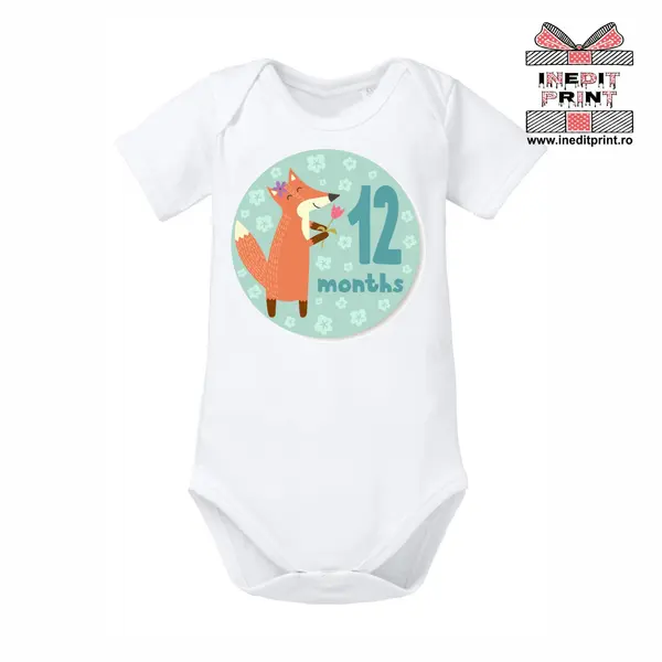 Body 1-12 MONTHS - TPC19 Alb Maneca Lunga, 18 Luni (Nr 86)