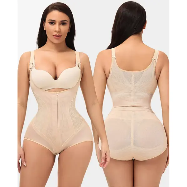 Body modelator talie subtire - crem / S