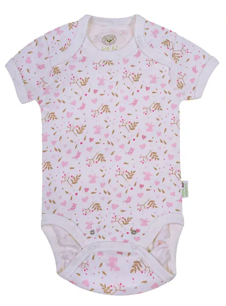 Body pentru bebeluşi Bio Baby - Bumbac organic, 92 cm, 18-24 luni