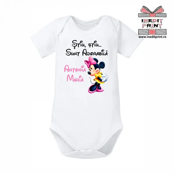 Body Personalizat Stiu, sunt adorabila TPC11