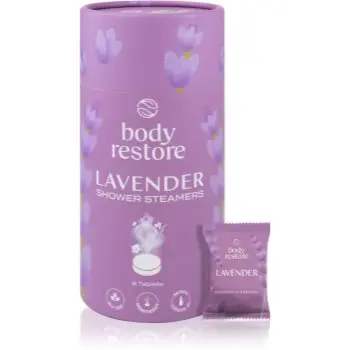 Body Restore Lavender Shower Steamers tablete pentru duș cu esente de lavanda