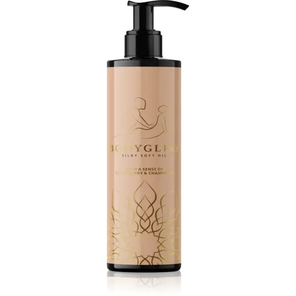 BodyGliss Intimate Massage Oil ulei lubrifiant Strawberry Spark Delight 150 ml