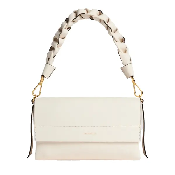 Boheme grana double small - pearl / cognac