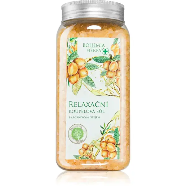 Bohemia Gifts Bohemia Herbs Argan Oil sare de baie 900 g