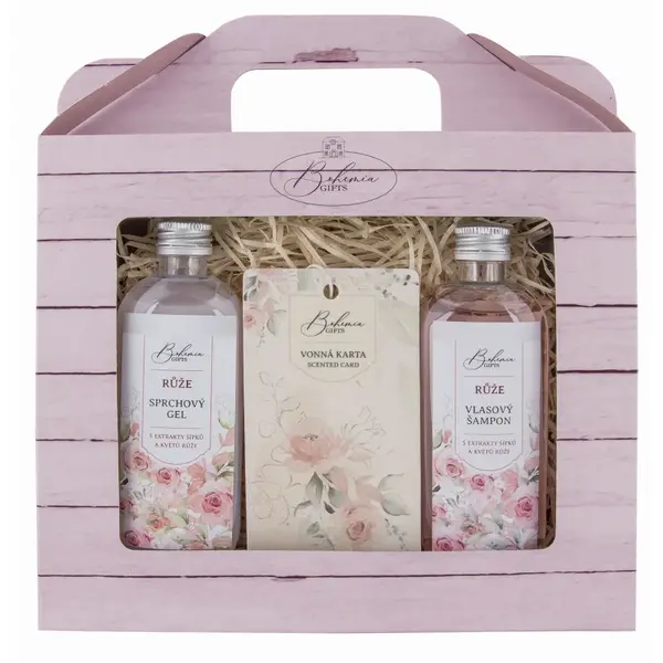 Bohemia Gifts & Cosmetics Roses set cadou cu aromă de trandafiri