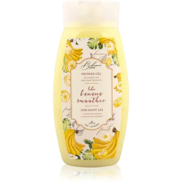 Bohemia Gifts Like Banana Smoothie gel de duș 250 ml