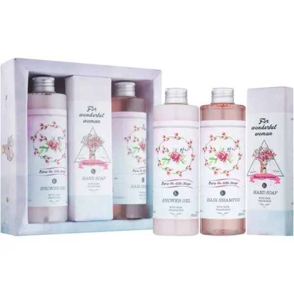 Bohemia Gifts Roses set cadou in dus