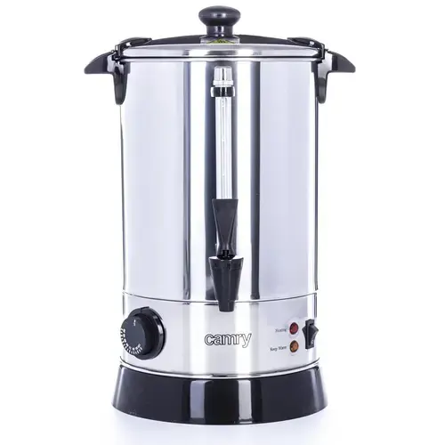 Boiler dispenser bauturi calde Camry CR 1267 capacitate 8,8 L 950W oprire automata, mentinere temperatura 8 trepte 30-100 grade C otel inoxidabil