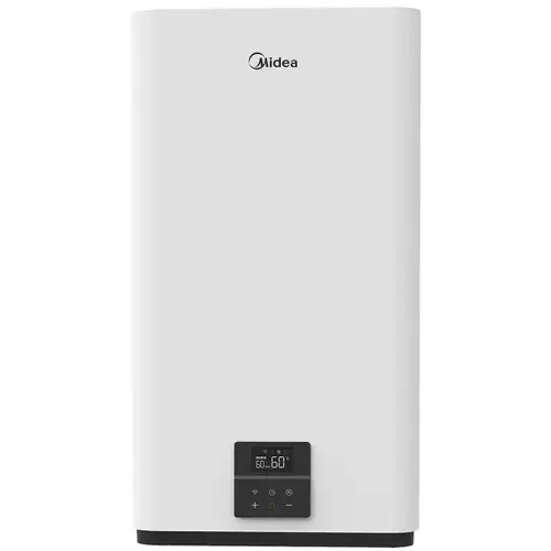Boiler electric Midea D80-20ED6, seria Salute, model Double Tank, volum 80L, control electronic, Supapa de siguranta de reducere a presiunii, protectie supraincalzire, Wifi (Alb)