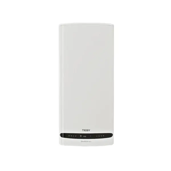Boiler electric Tesy BelliSlimo Cloud GCR 502722 E31 ECW, Wi-Fi, 2200 W, 50 L, Control prin internet, Reversibil, Alb