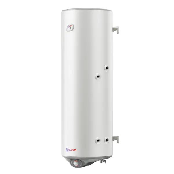 Boiler termoelectric cu o serpentina, Eldom GREEN LINE WVF15046FSR, 150 Litri, 3 Kw, serpentina pe partea dreapta
