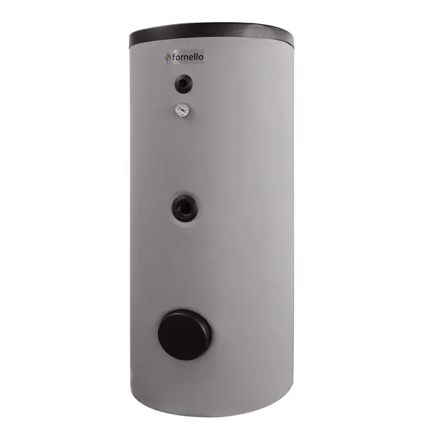 Boiler termoelectric Fornello Optima EV 10/7 S2, 300 Litri, cu 2 serpentine, montaj pe sol, kit siguranta inclus