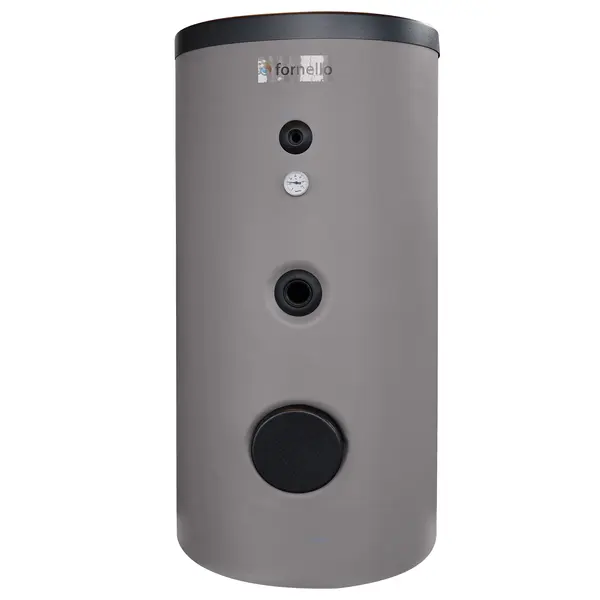 Boiler termoelectric Fornello Optima EV 7/5 S2, 200 Litri, cu 2 serpentine, montaj pe sol, kit siguranta inclus