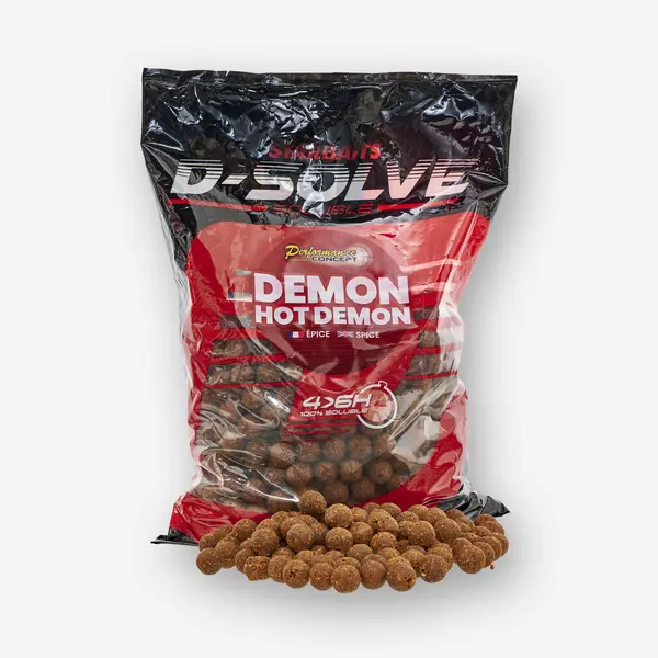 Boilies solubile Starbaits Performance Hot Demon D-SOLVE 20mm 2,5kg