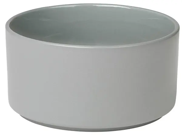 Bol Blomus - Pilar, 11 cm, 620 ml, gri deschis