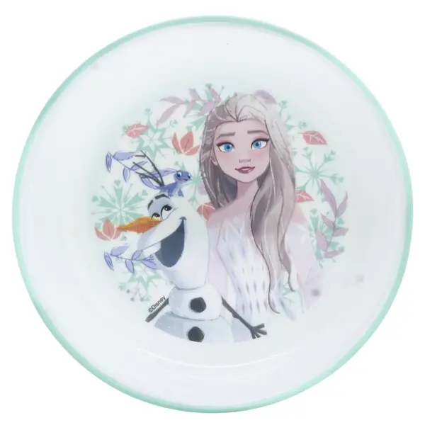 Bol cu bază antiderapantă Stor - Frozen Snowy Tale