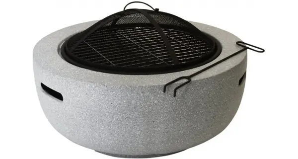 Bol de foc din colectia Fancy Flames, Esschert Design, L 59.8 x W 59.8 x H 35.2 cm