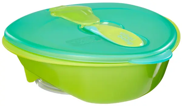 Bol de hrănire cu vid Vital Baby - verde