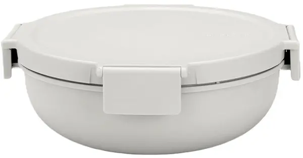 Bol de salată Brabantia - Make & Take, 1.3 L, gri deschis