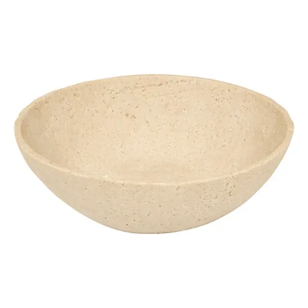 Bol decorativ, Serio, Bej, 24.5x24.5x7.5 cm