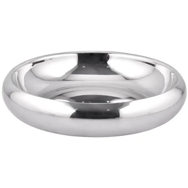 Bol din Inox, cu Pereti Dubli, pentru Salata, 26 x 5.50 cm, Grunberg