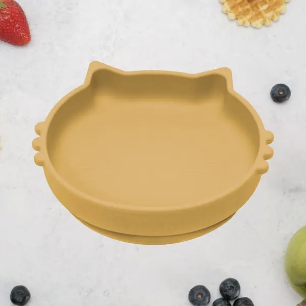 Bol din silicon AppeKids Kitty II Honey