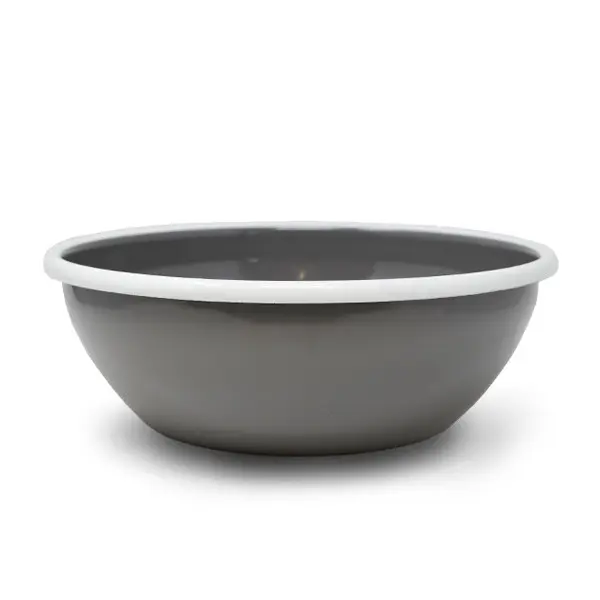 Bol emailat pentru hranire caini BALU - diametru 14 20 26 cm, inaltime 5.5 6.5 9 cm