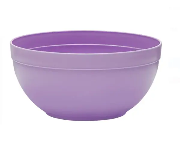 Bol pentru servire din plastic, mov, 2500 ml, 20x10 cm