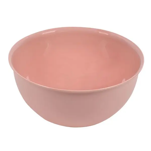 Bol pentru servire din plastic,roze nud,3000 ml