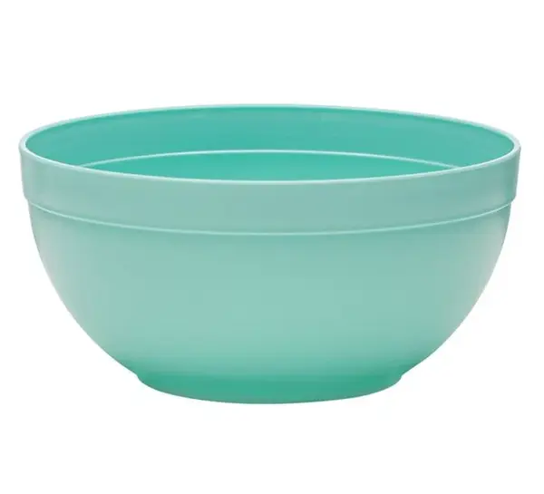 Bol pentru servire din plastic,verde, 2500 ml, 20x10 cm