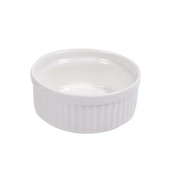 Bol pentru servire sos,portelan,alb,60 ml