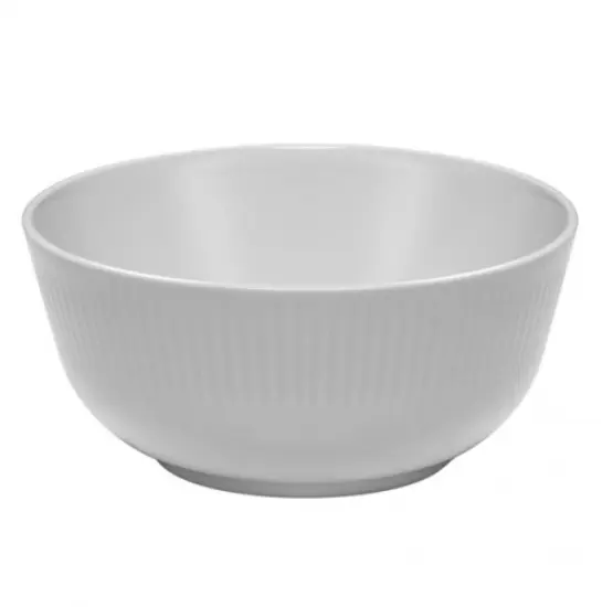 Bol pentru servire supa,ceramica,alb mat,500 ml