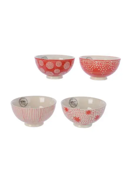 Bol - Red Stoneware - mai multe modele | Kaemingk