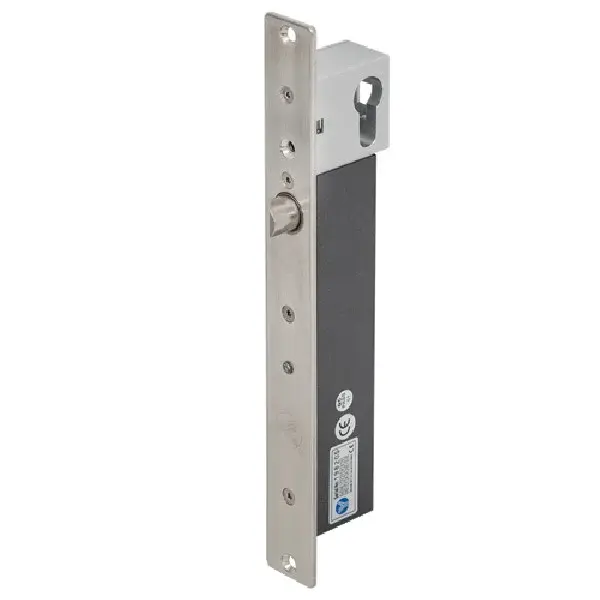 Bolt electric Fail-Secure, 2000kgf, 12V, NO/NC, monitorizare si temporizare, montare incastrata, YB-600C(LED)