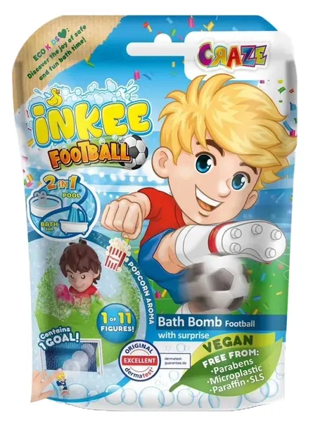Bomba de baie Craze - Fotbal cu figurină surpriză, sortiment