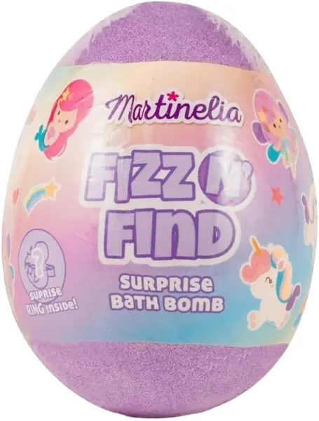 Bombă de baie Martinelia - Ou surpriză, mov
