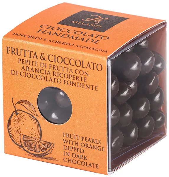 Bomboane cu ciocolata neagra si portocale - Frutta & Cioccolato | T'a Milano