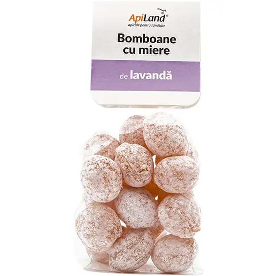 Bomboane cu Miere de Lavanda 100g